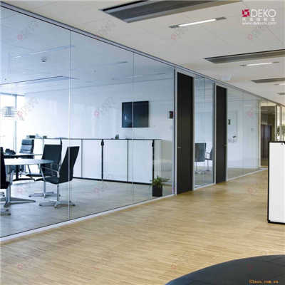 高清款单层玻璃隔断