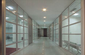 高清款双层玻璃隔断